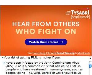 tysabri ad