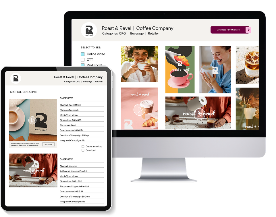 creative overview - web